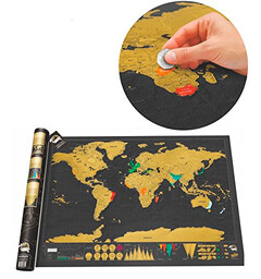Scratch World Map - Skrapekart